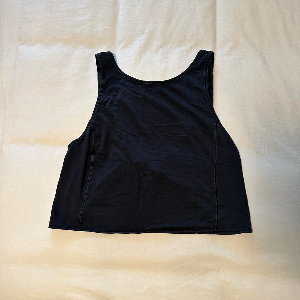 Lululemon Black Twist Back Women's Yoga Tank